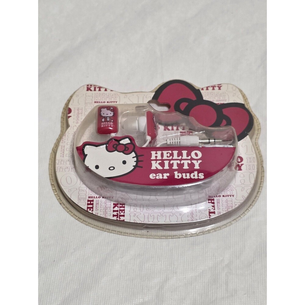 Hello Kitty Wired Ear Buds, Sanrio Sakar 2012